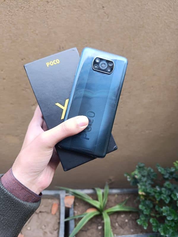 Poco X3 Nfc 6gb 128gb with full box all ok phone 0