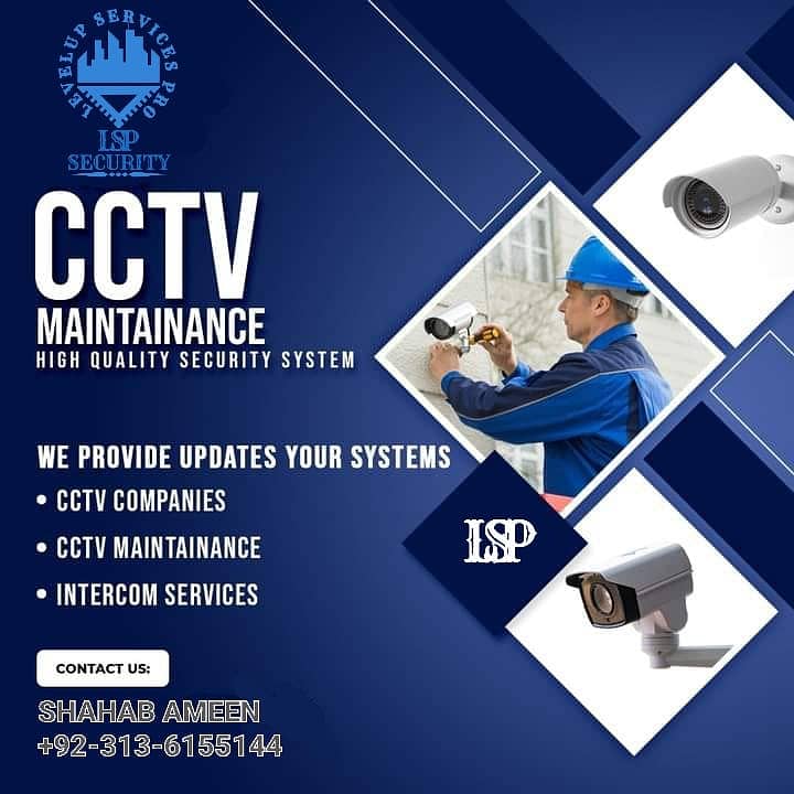 CCTV Camera Installation Door Intercom & Access Control system Karachi 2