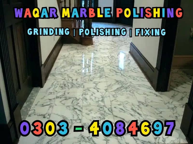 Marble Polish, Marble Cleaning, Tiles Cleaning, Floor Marble fixing 5