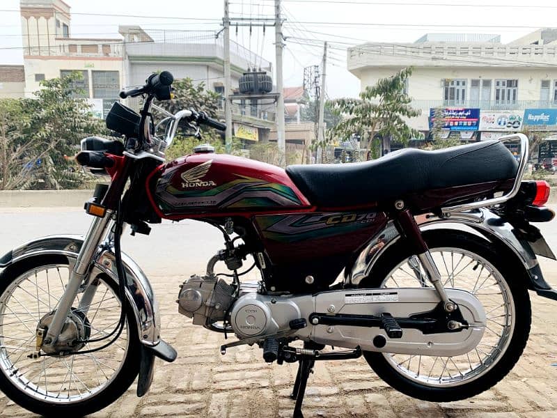 honda 70 2023 model applied for full lush condition 0