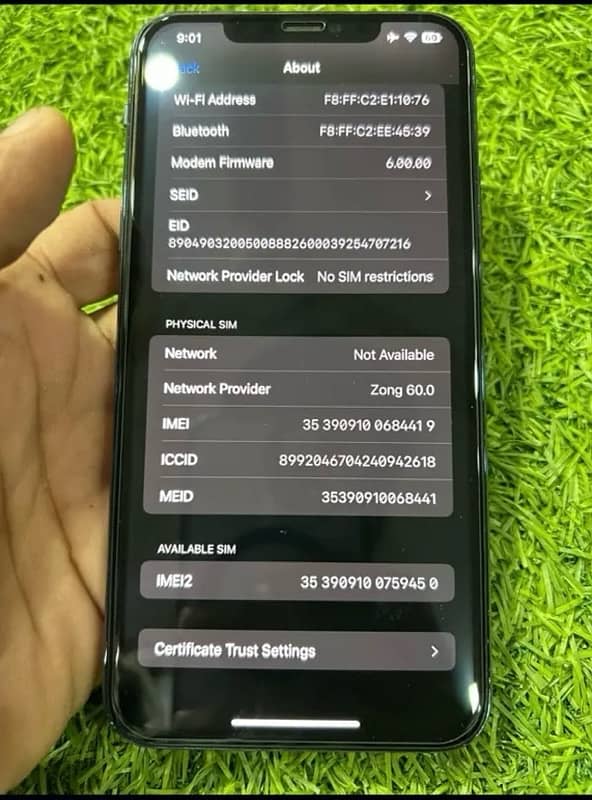 iphone 11 pro max 256 GB 9