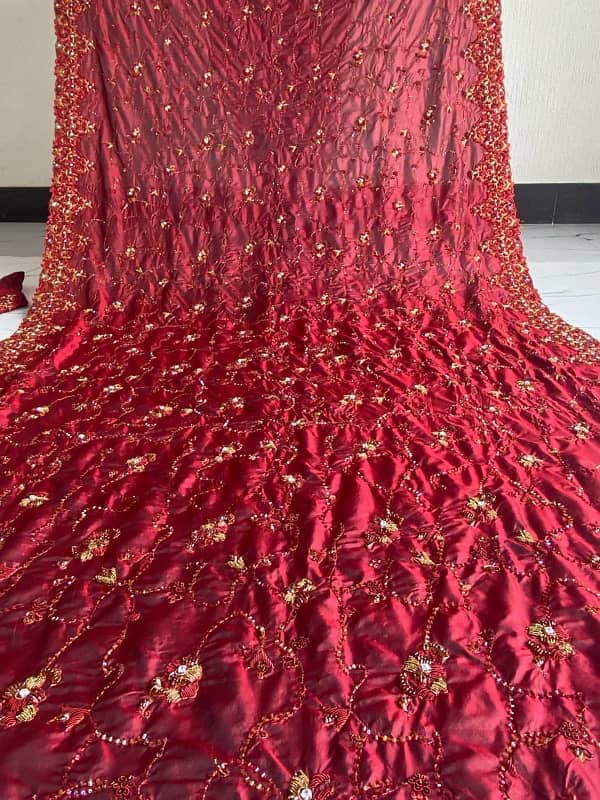 Maroon bridal lenga on sale 2