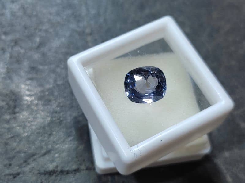 Natural Blue Spinel stone lab certified 1