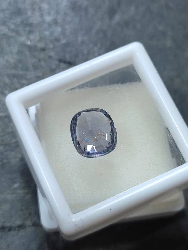 Natural Blue Spinel stone lab certified 2