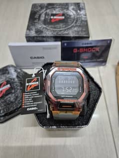 Casio G-shock watch GBD200 orange colour