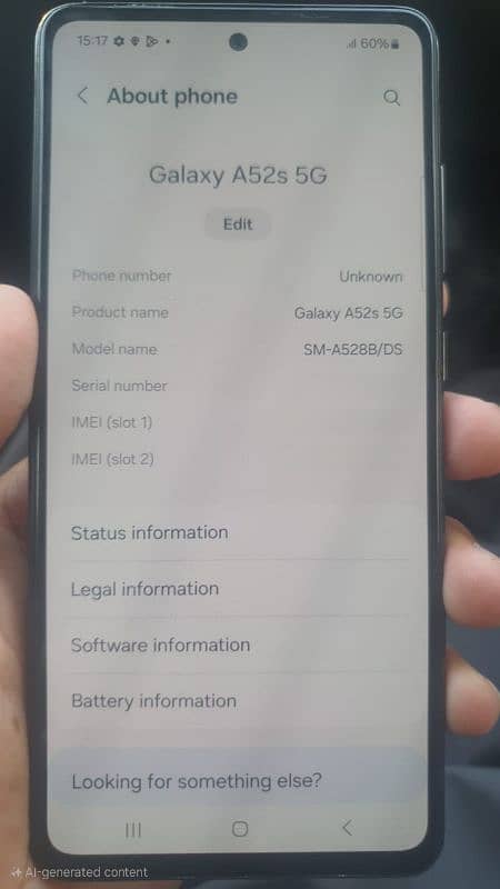 Galaxy A52s 5G Non PTA 5