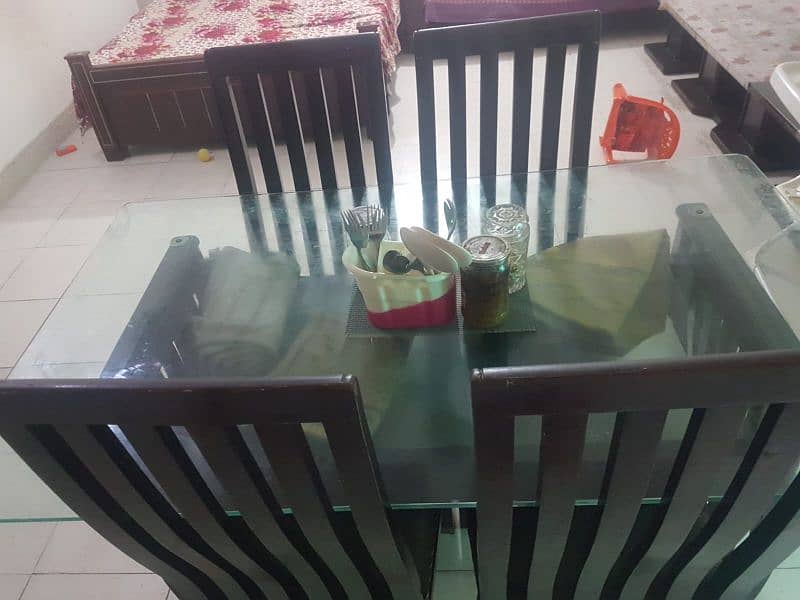 sold wooden dining table 2