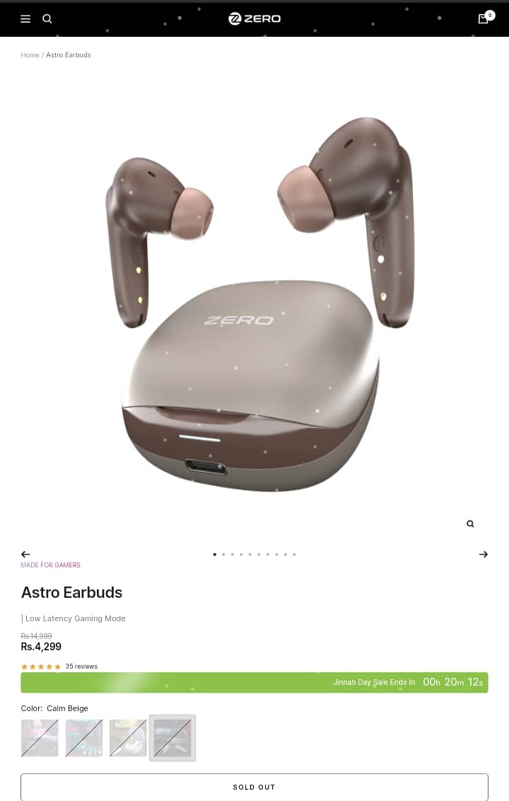 Astro Airbuds Zero Lifestyle 4