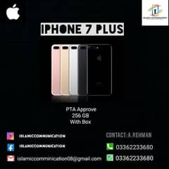 IPhone 7 Plus PTA Approved