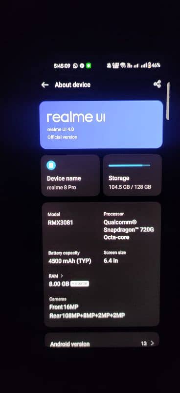 Realme 8 Pro 0