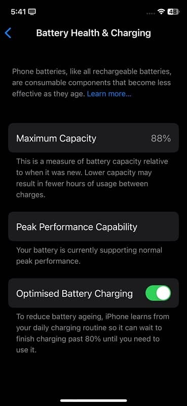 iPhone X non pta 256 GB 88%battery health 1