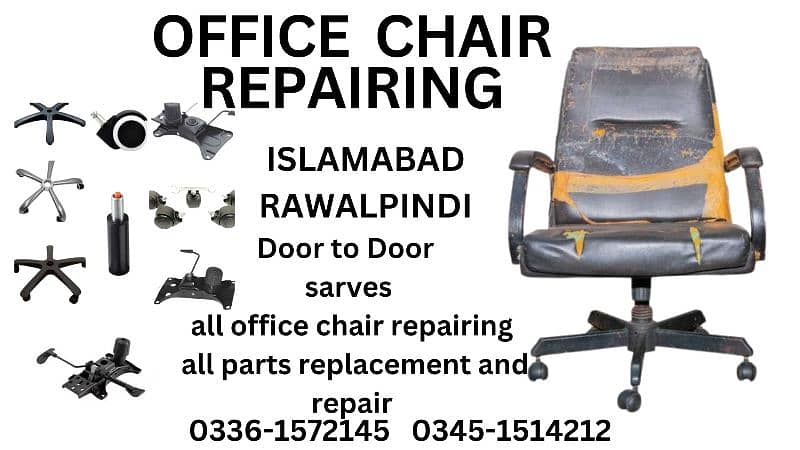 office chair repair Islamabad Rawalpindi door to door0336-1572145 0