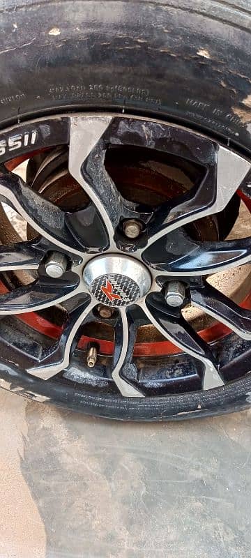 mehran car alloy rims for sale in a new condition 1