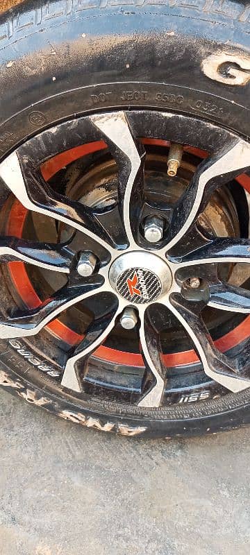 mehran car alloy rims for sale in a new condition 2