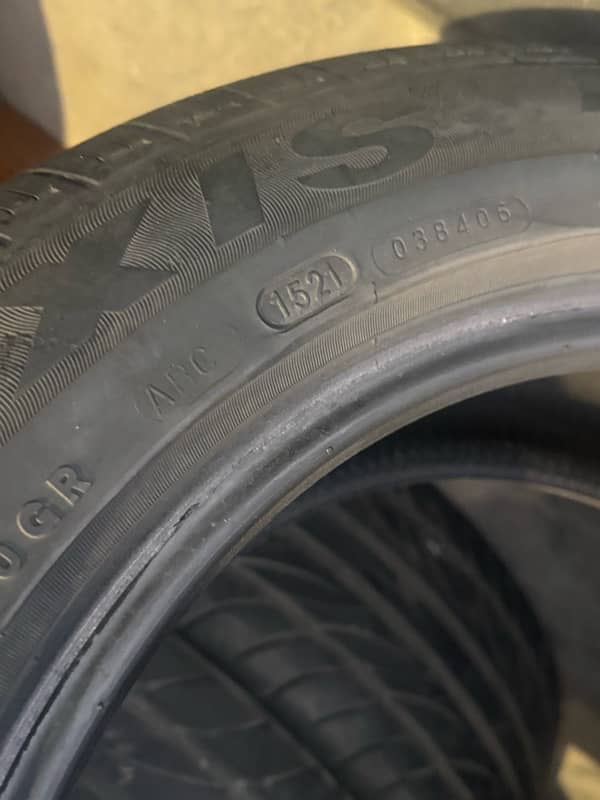 Yokohama Advan DB & Maxxis Tyres for sale civic honda corolla 3