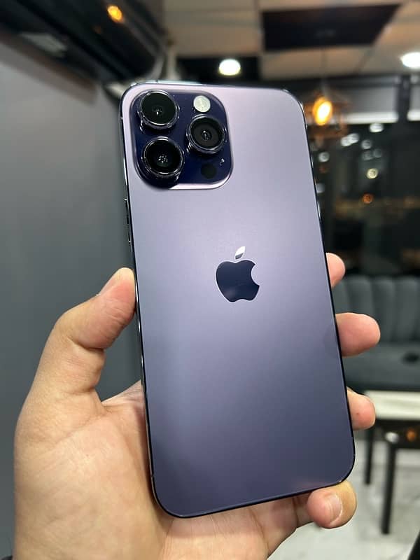 Iphone 14 pro max 128gb Non pta complete box waterpack 0