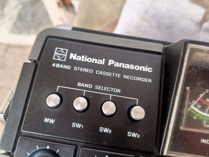 Radio tape recorder national Panasonic 9