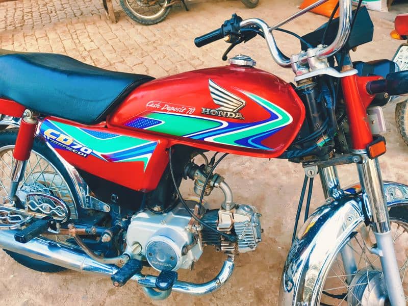 Honda CD70 2018 Good Condition 2