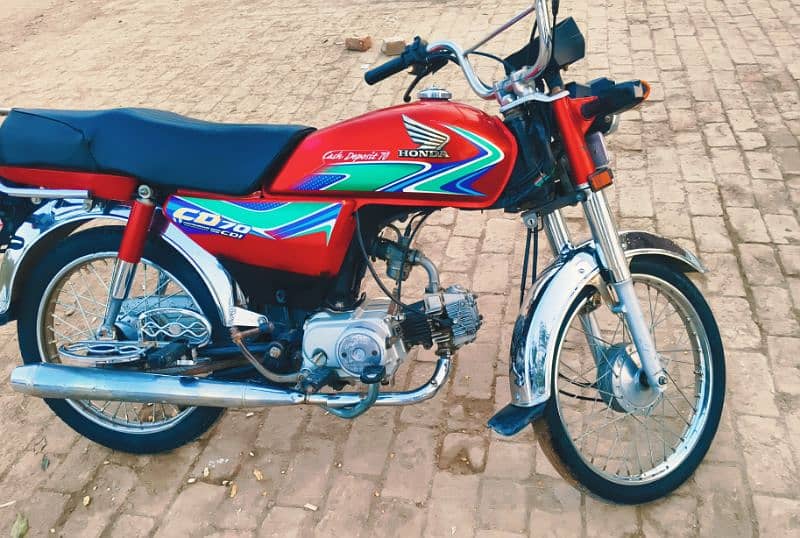 Honda CD70 2018 Good Condition 4