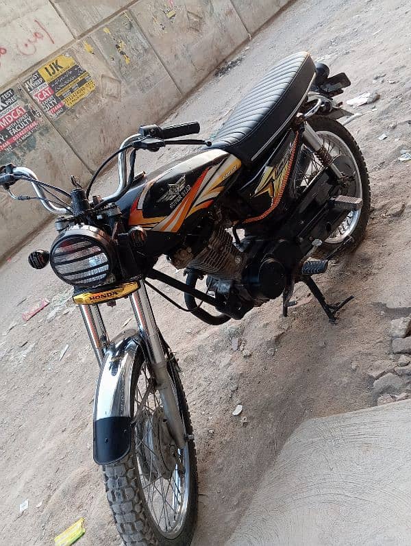 super star 125  modified 6