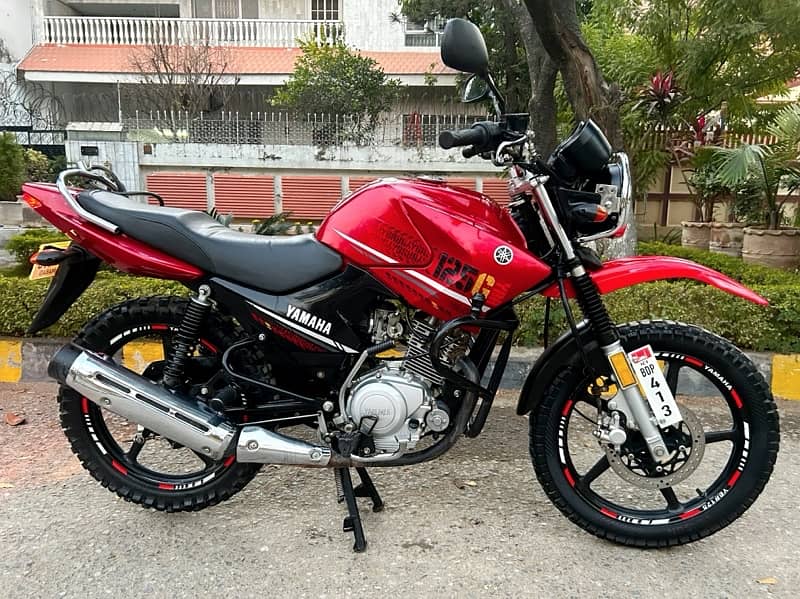 Yamaha Ybr 125G For Urgent Sale (Islamabad Number) 1