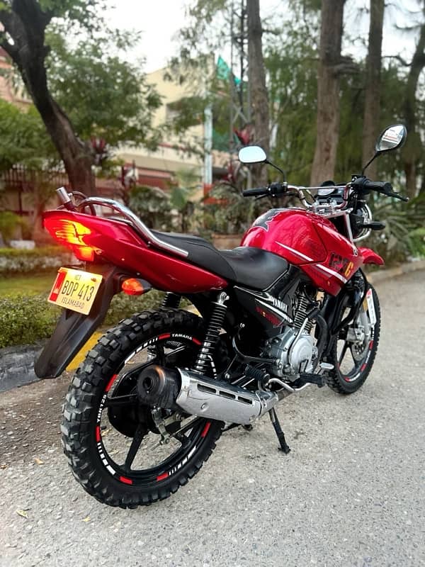 Yamaha Ybr 125G For Urgent Sale (Islamabad Number) 2