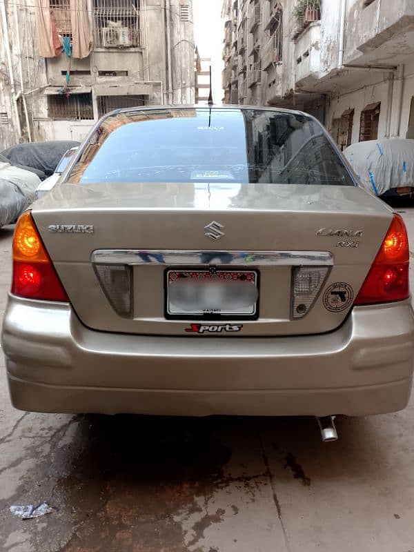 Suzuki Liana Model 2006 GOLDEN COLOR Good Condition Fully Loaded Car 2