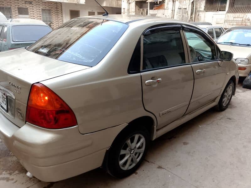 Suzuki Liana Model 2006 GOLDEN COLOR Good Condition Fully Loaded Car 19