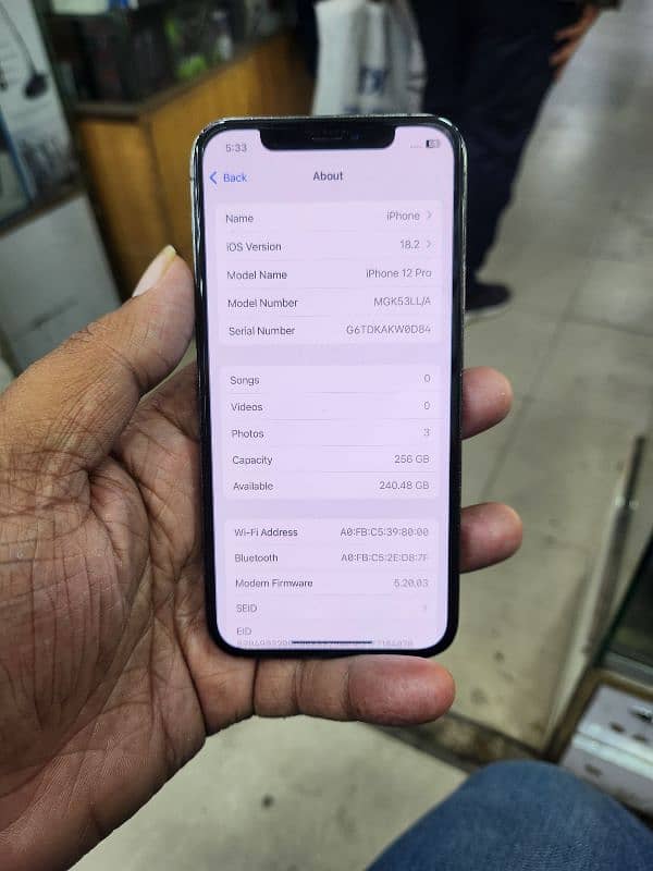 IPhone 12 pro 256GB non pta 1