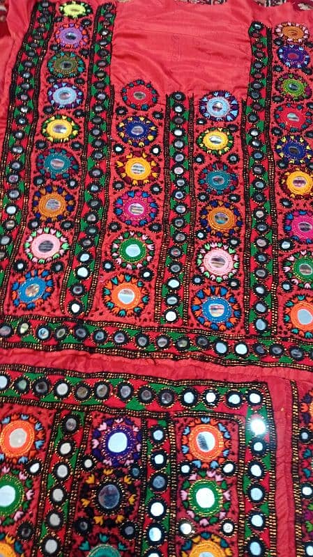 Balochi Mirror Tharo Dress ( بلوچی شیشہ ٹھڑو) 3