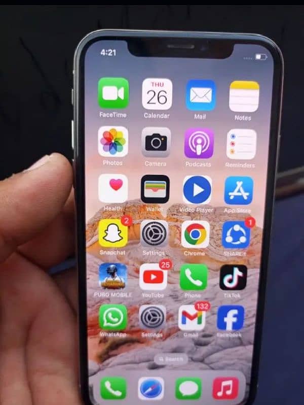 iphone x non pta 10.10 good cond Whatsapp no 03157088694 0