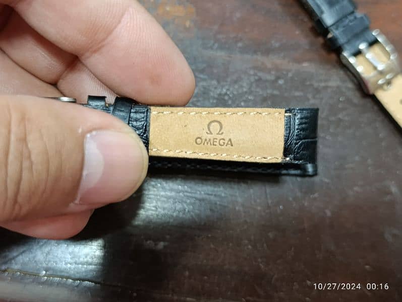 Genuine Leather 14 mm imported straps for Omega and other watches 1500 5