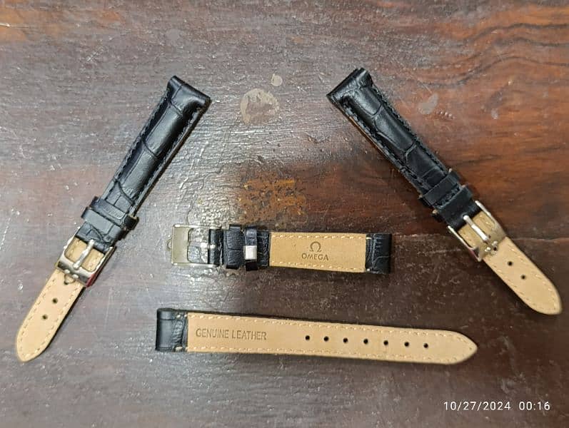 Genuine Leather 14 mm imported straps for Omega and other watches 1500 7