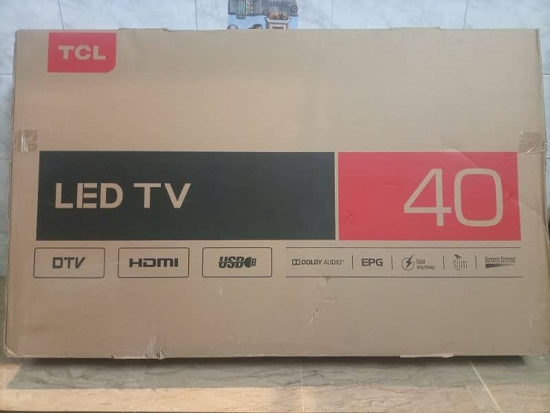 TCL 40-inch LED 0