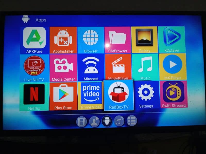 Samsung led tv with Android box 2