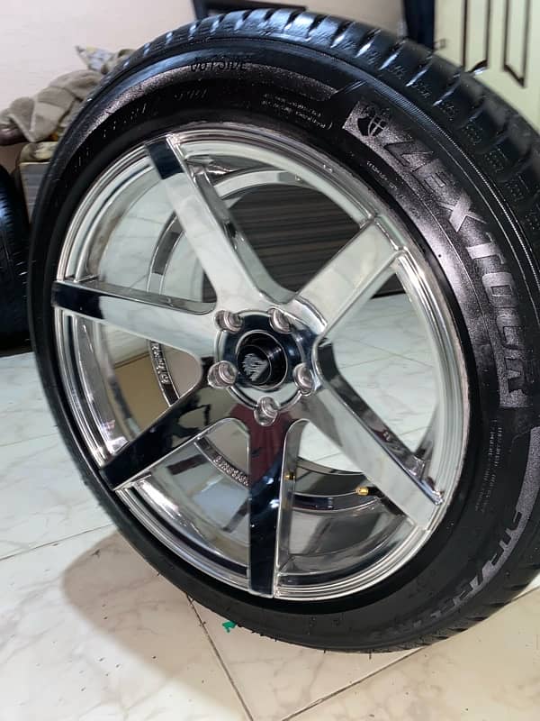 Emotion R chrome rims 6