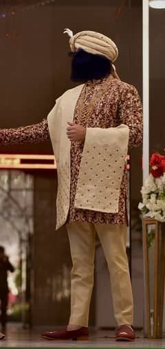 sherwani with all accessories