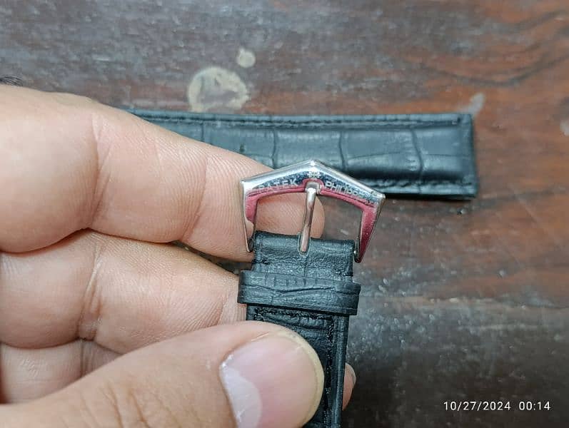 Genuine Leather 20 mm imported straps for Patek Philippe etc watches 2