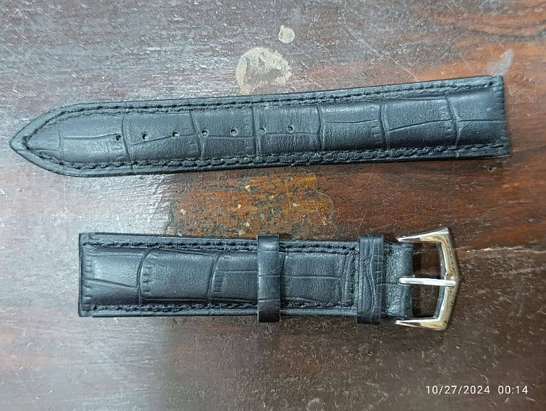 Genuine Leather 20 mm imported straps for Patek Philippe etc watches 3