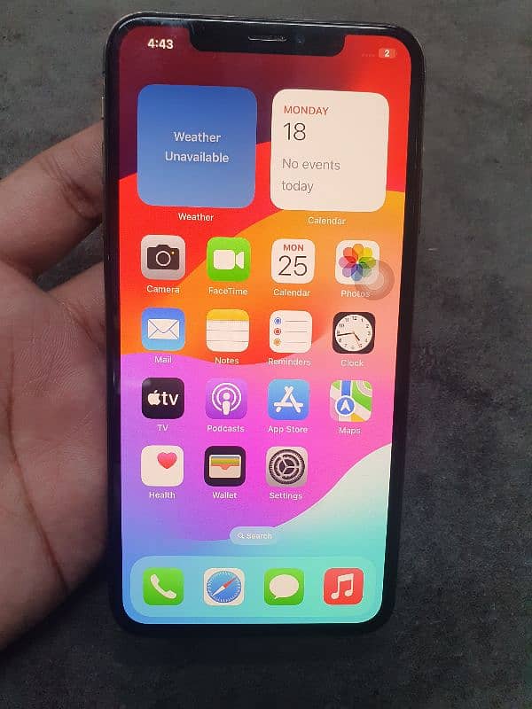 iphone xs max 64gb dual sim PTA 9/10 condition 4