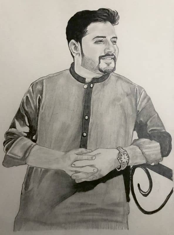 A4 pencil sketch (best gift) 0