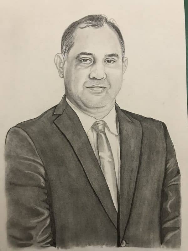 A4 pencil sketch (best gift) 1