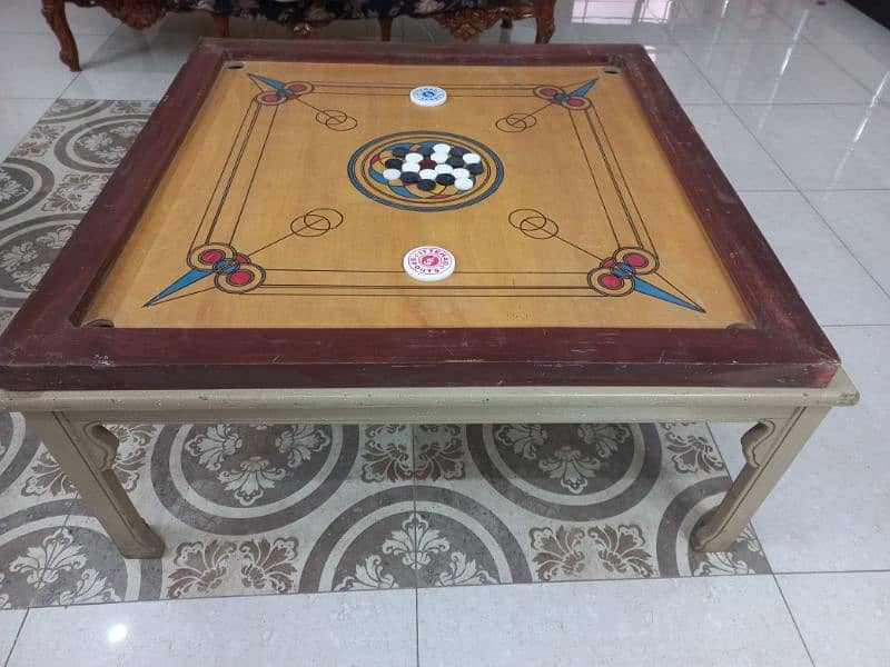 center table with carrom board 7