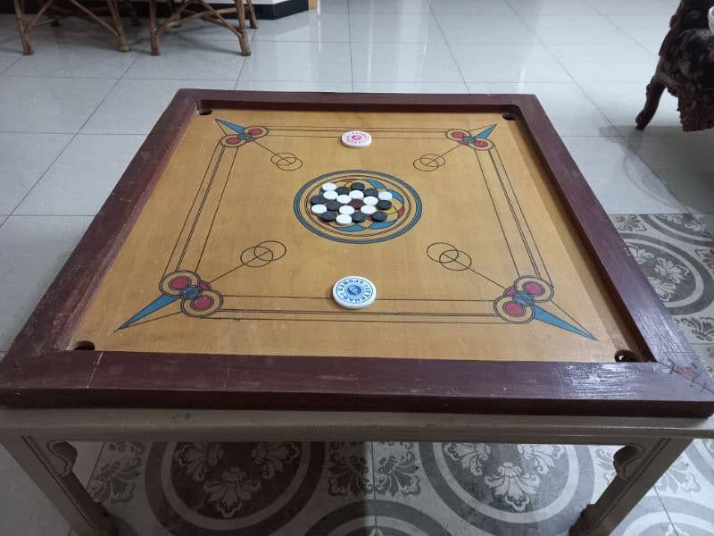 center table with carrom board 8