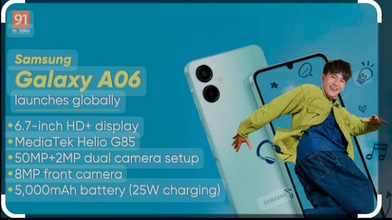 Galaxy A06 Box open Full Warranty 1