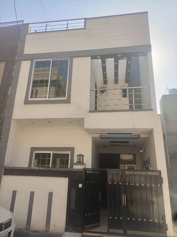 3 Marla Slightly Used House Near Valencia At Al-Hamd Garden Pine Avenue Lahore 0