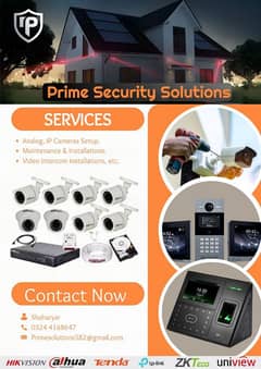 Cctv cameras Maintenance and Installation