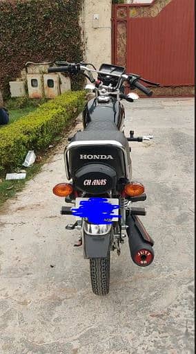 Honda CG 125 2024 Number: 03700556398 3