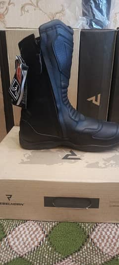 MOTOR BIKE/ MOTOR CYCLE BOOT/SHOES RACING TOURING WATERPROOF LEATHER