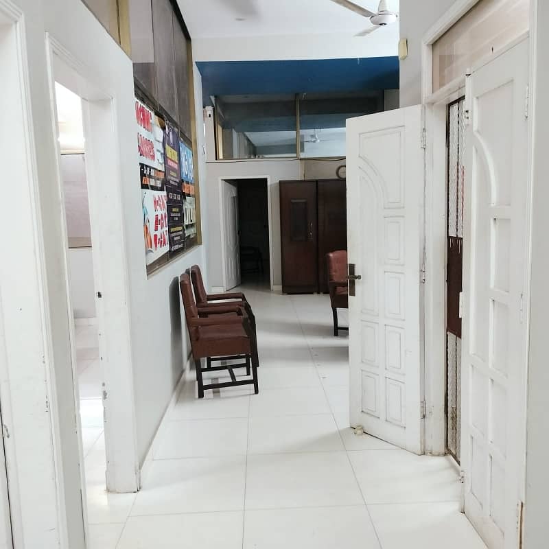 200 Square Yards First Floor Commercial Portion For Rent Block 5 Jauhar 5